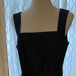 Calvin Klein Blue Sleeveless Dress A line midi length.